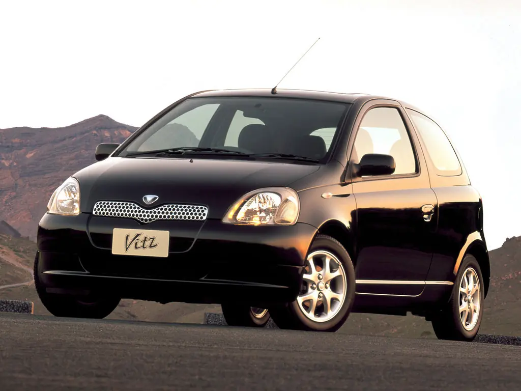 Toyota Vitz (SCP10, NCP10, NCP15, NCP13) 1 поколение, хэтчбек 3 дв. (01.1999 - 11.2001)